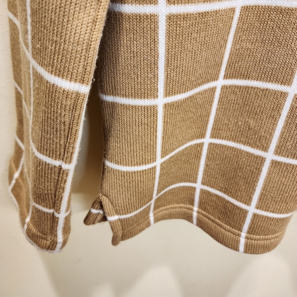 J. CREW cowl Neck Tan Sweater Size S - Picture 9 of 14